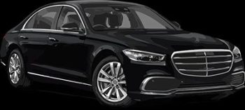 Mercedes luxury car for London airport transfers and chauffeur services.