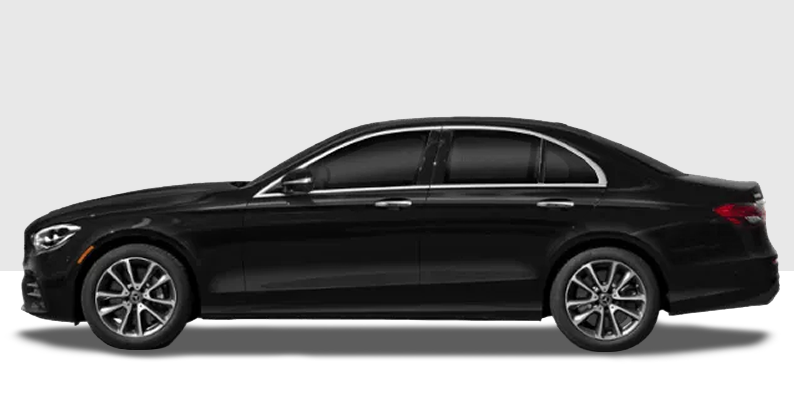 Mercedes E-Class luxury car for London airport transfers and private hire.
